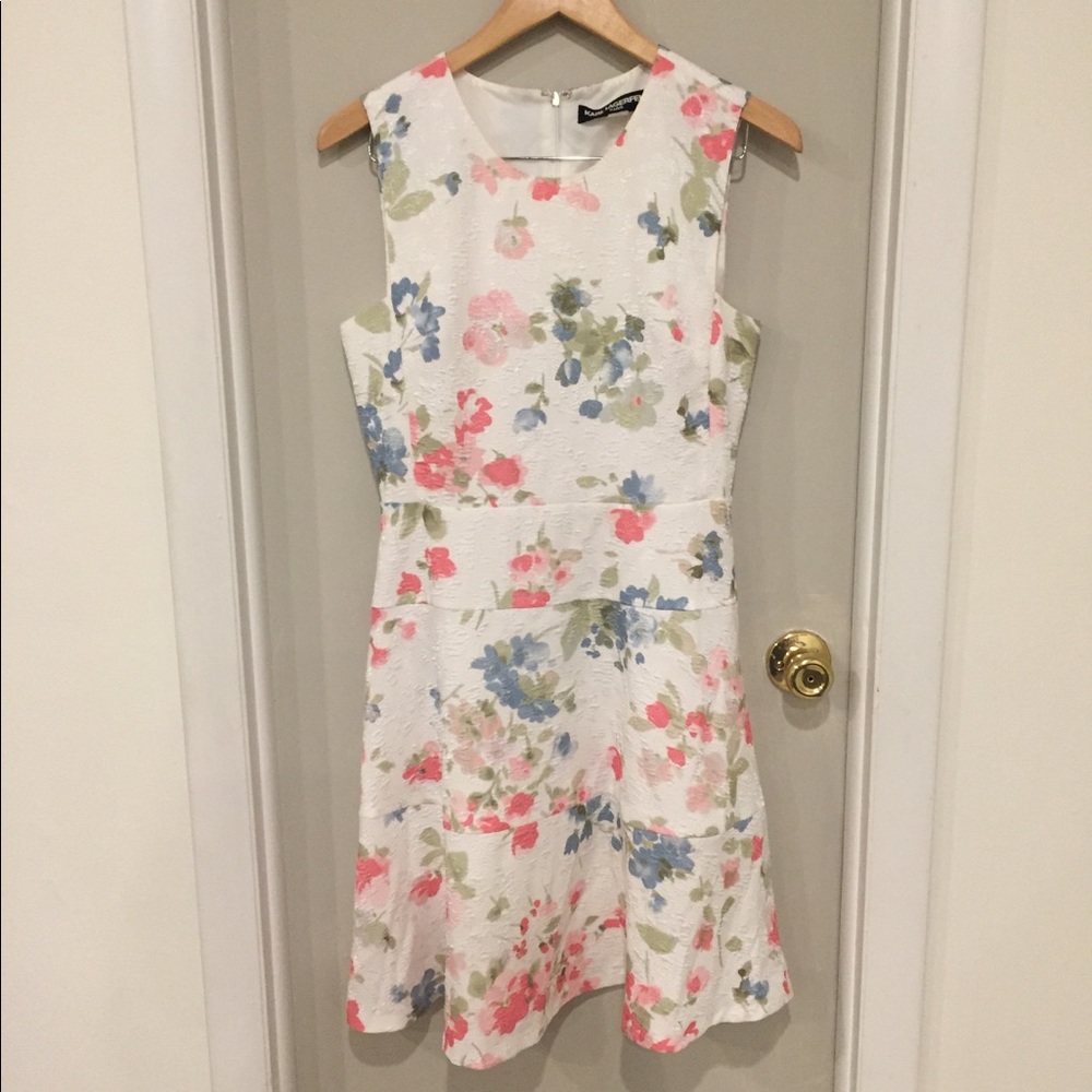 Karl Lagerfeld Floral Dress